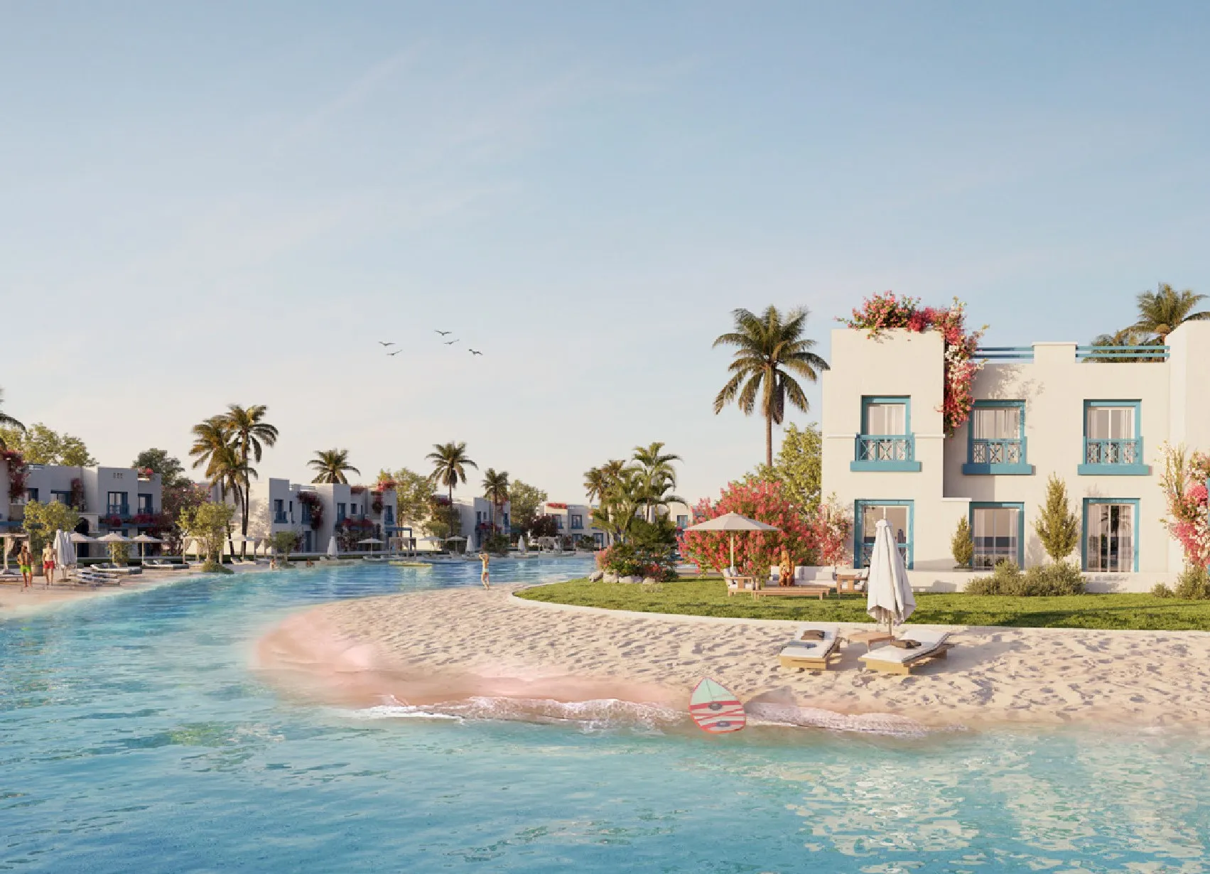 شاليه للبيع في ايفيا ماونتن فيو في رأس الحكمة بمساحة 0 م² تتكون من 3 غرف