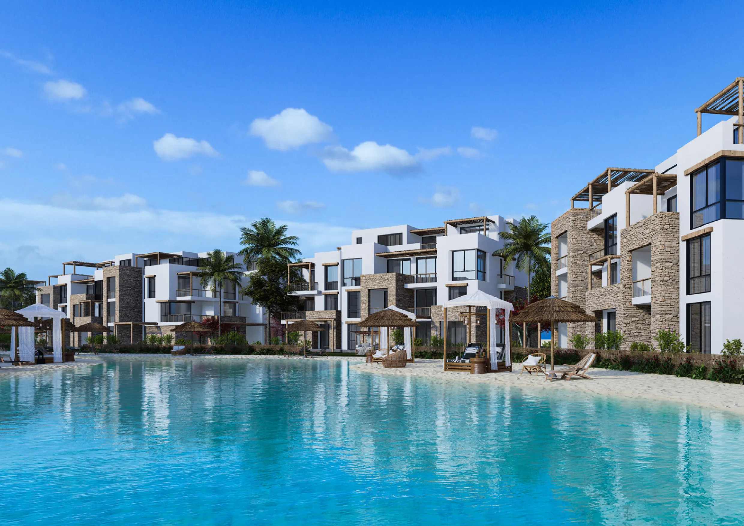 Chalet for sale in Masaya  in Sidi Abdel Rahman of 0 m² with 2 bedrooms