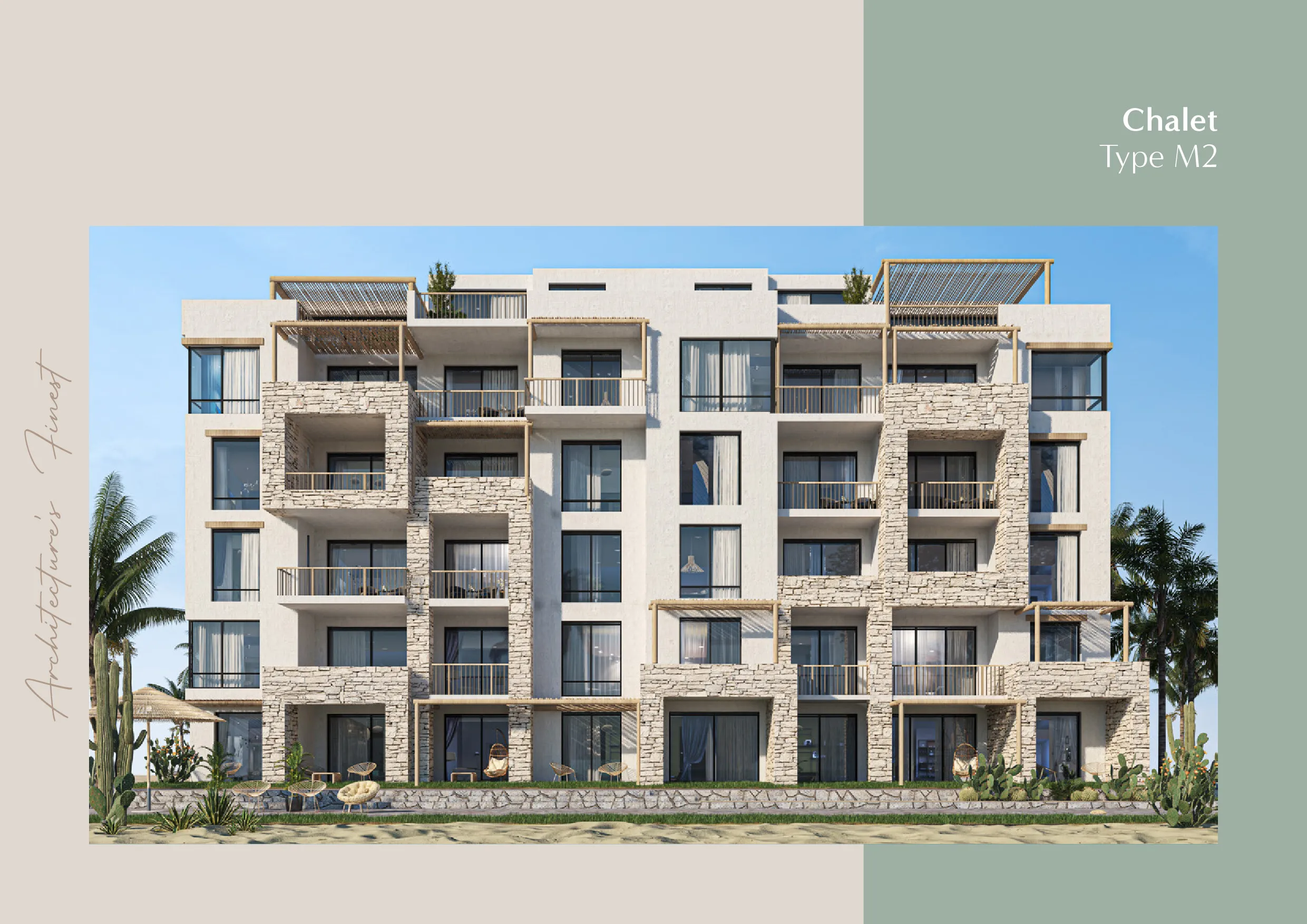 شاليه للبيع في مسايا  في سيدي عبد الرحمن بمساحة 0 م² تتكون من 3 غرف