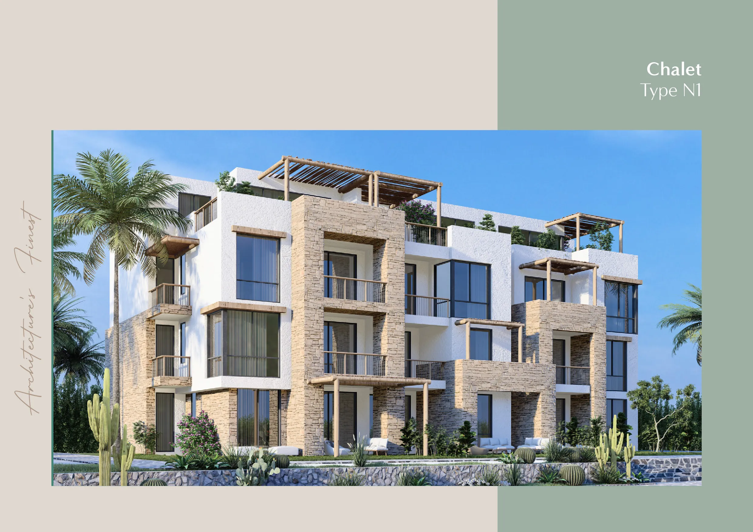 شاليه للبيع في مسايا في سيدي عبد الرحمن بمساحة 0 م² تتكون من 2 غرف