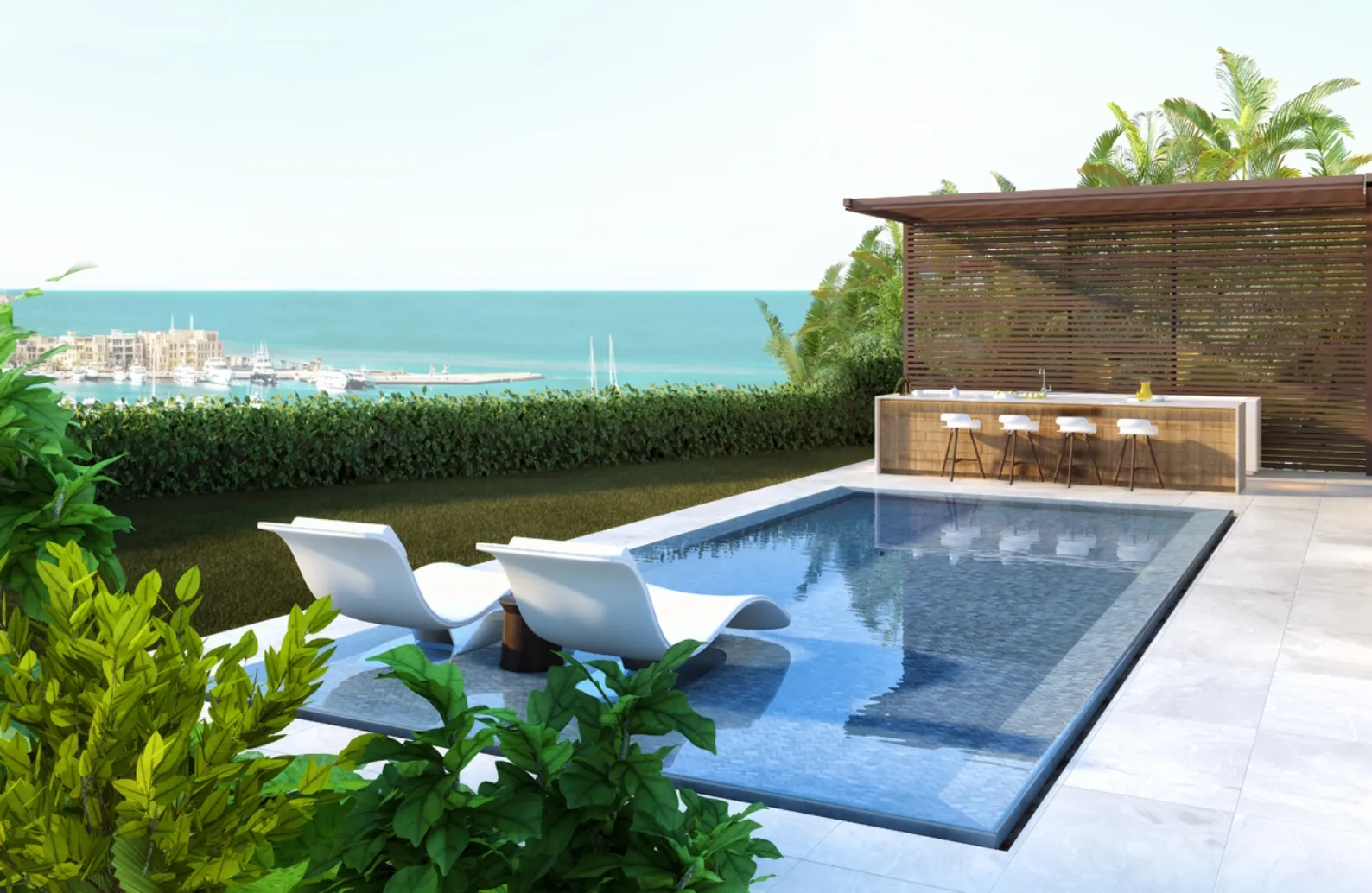 Apartment for sale in Abu Tig Hill in El Gouna of 0 m² with 2 bedrooms