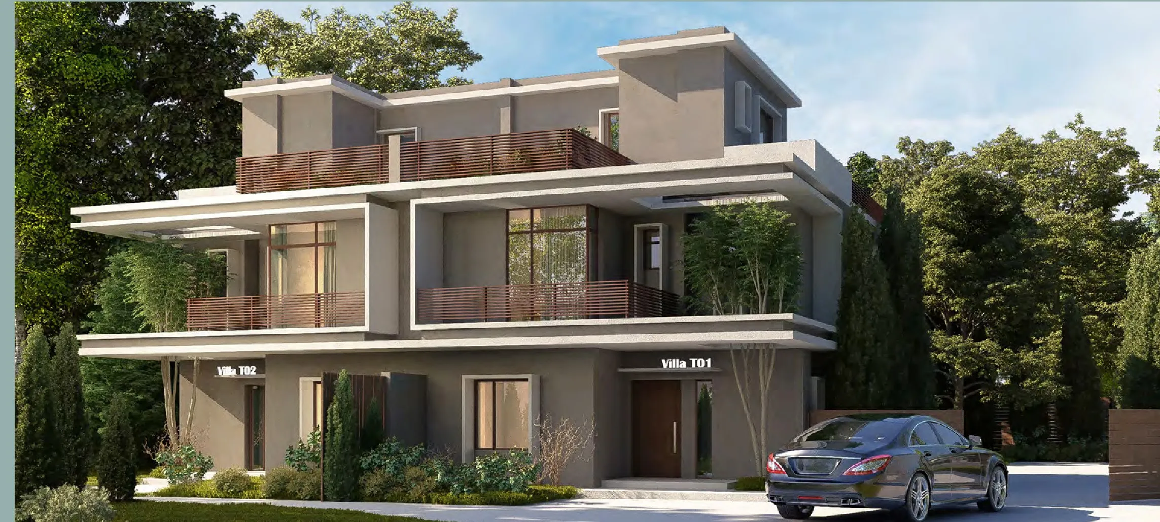 Townhouse for sale in Il Bosco City in Mostakbal City of 0 m² with 3 bedrooms