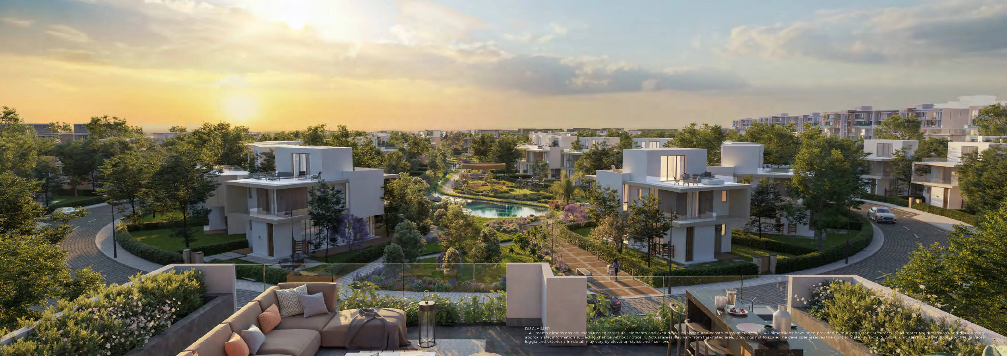 Townhouse for sale in Il Bosco City in Mostakbal City of 0 m² with 3 bedrooms