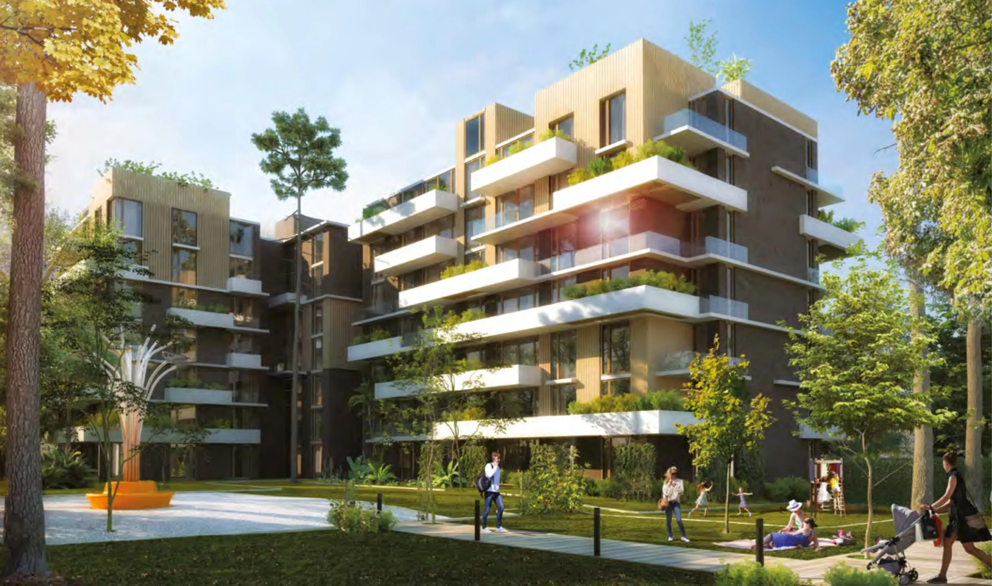 Apartment for sale in Il Bosco City  in Mostakbal City of 0 m² with 3 bedrooms