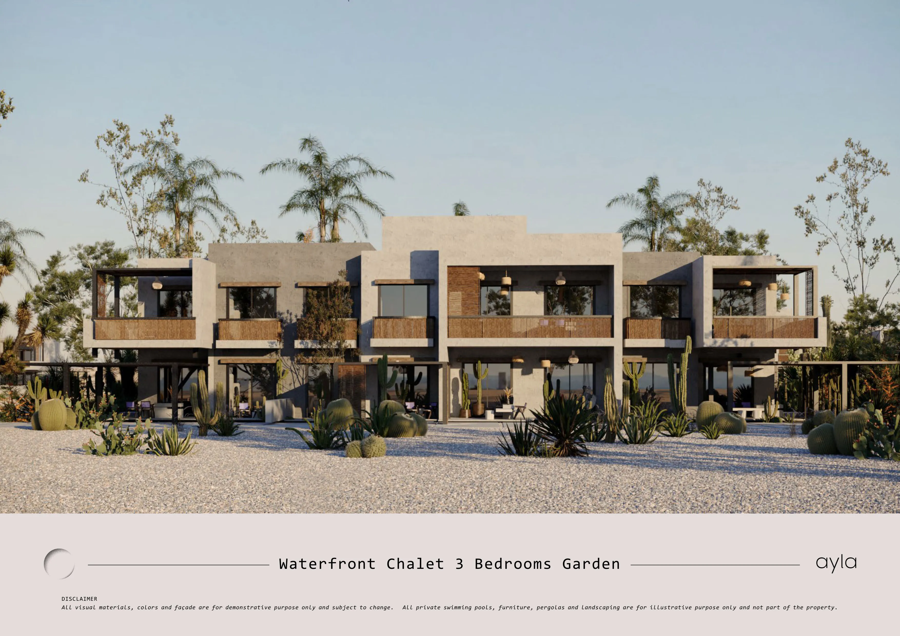 شاليه للبيع في ايلا جيفيرا  في رأس الحكمة بمساحة 0 م² تتكون من 3 غرف