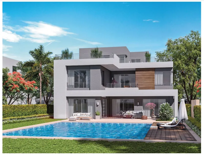 فيلا للبيع في ذا كراون في مدينة السادس من أكتوبر بمساحة 0 م² تتكون من 3 غرف