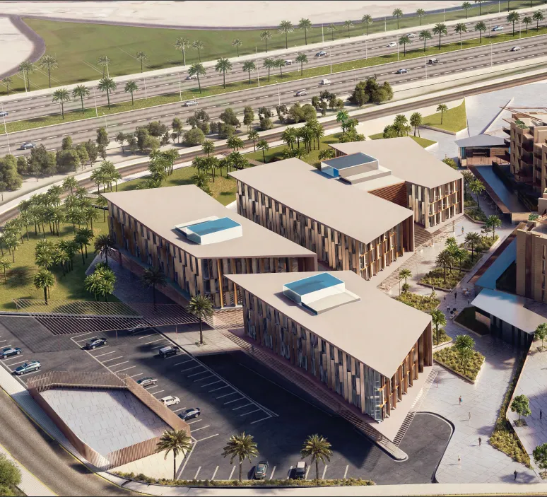 شقة للبيع في سيكس ويست في الشيخ زايد بمساحة 0 م² تتكون من 2 غرف