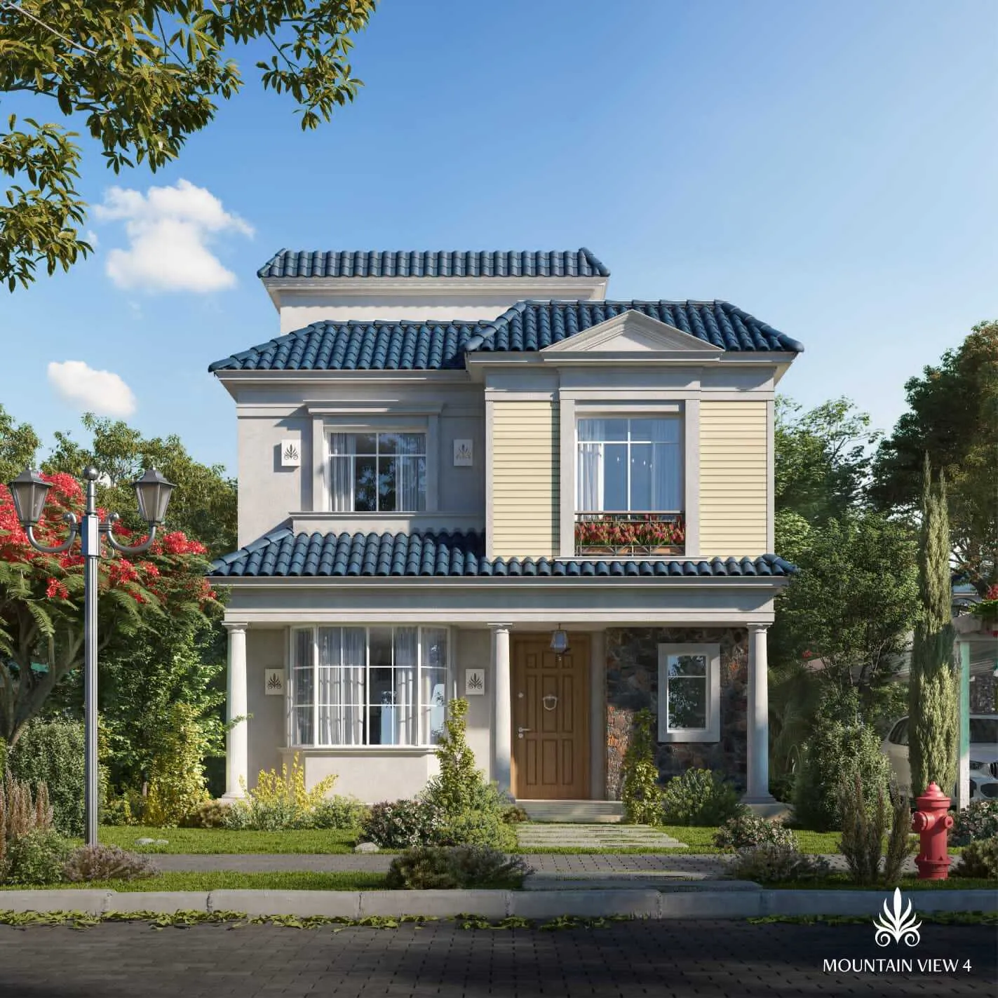 فيلا للبيع في ماونتن فيو 4 في مدينة السادس من أكتوبر بمساحة 0 م² تتكون من 3 غرف