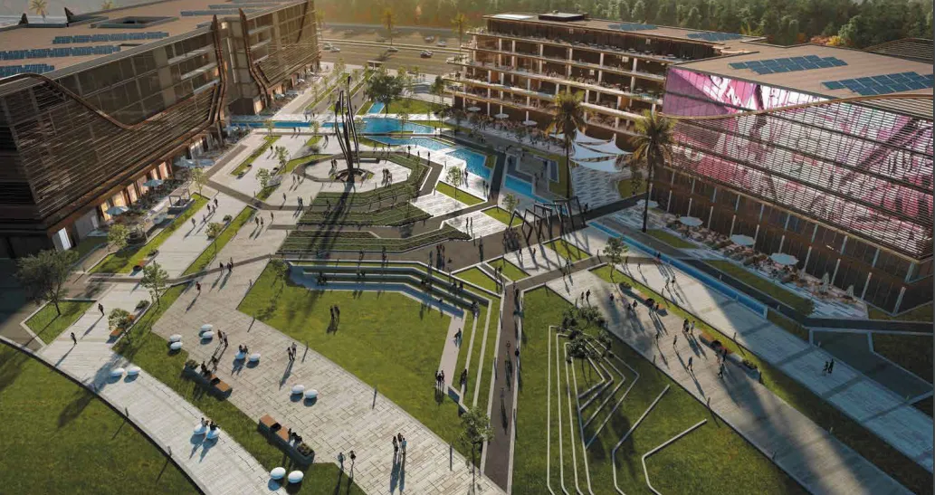 تجاري للبيع في لا فاييت فيلدج في العاصمة الإدارية الجديدة بمساحة 0 م² تتكون من 0 غرف