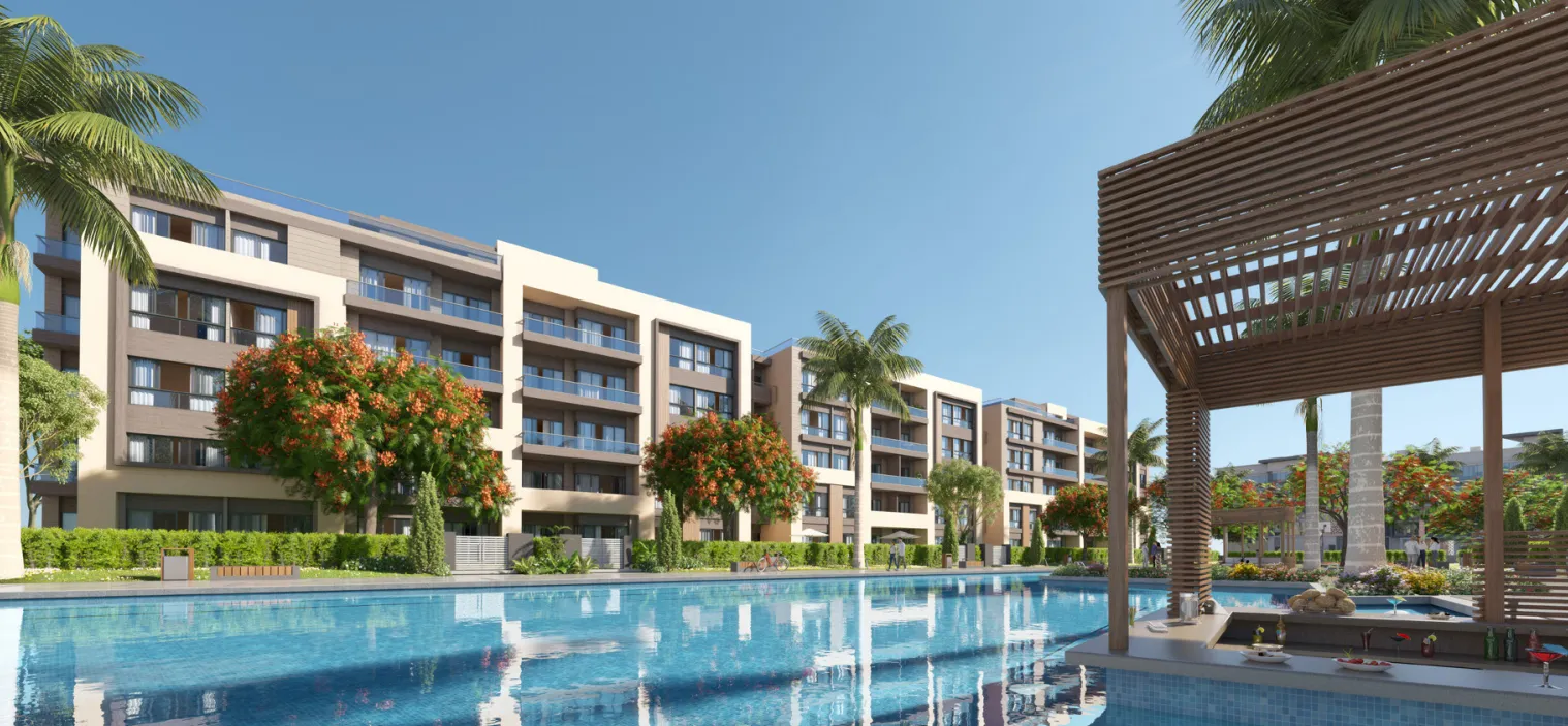 Apartment for sale in Azad Views in New Cairo of 0 m² with 2 bedrooms