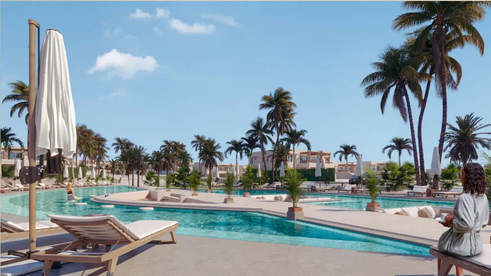 Twinhouse for sale in Hacienda West in Ras El Hekma of 0 m² with 4 bedrooms