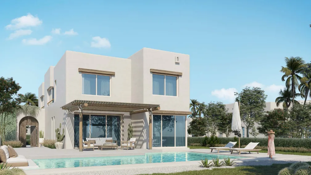Twinhouse for sale in Hacienda West in Ras El Hekma of 0 m² with 4 bedrooms