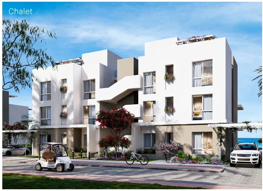 Chalet for sale in Hyde Park North - Seashore in Ras El Hekma of 0 m² with 1 bedrooms