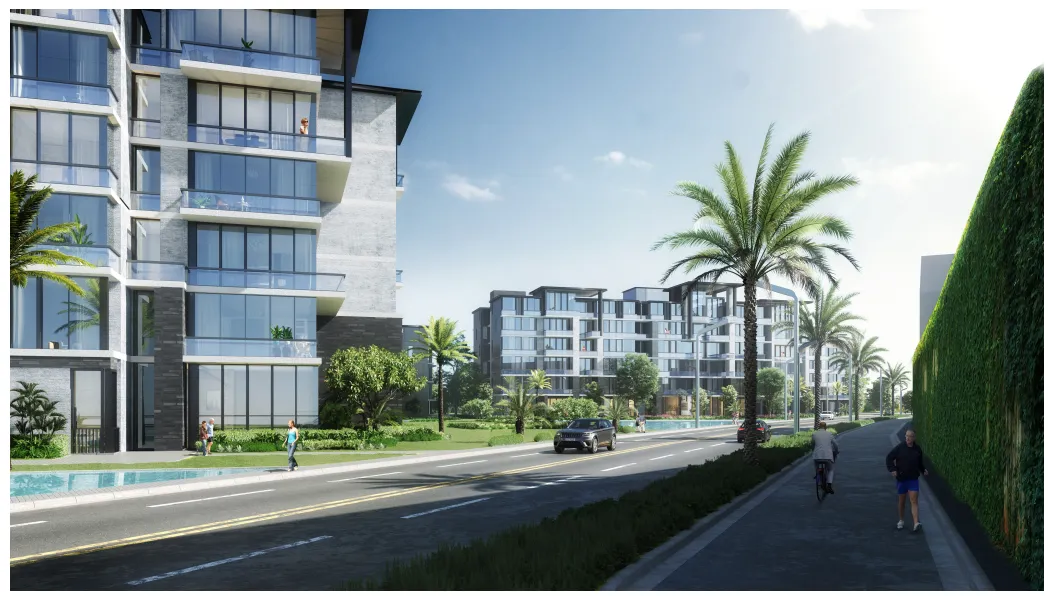 شقة للبيع في ذا فيو وتر واي في اللوتس بمساحة 0 م² تتكون من 2 غرف