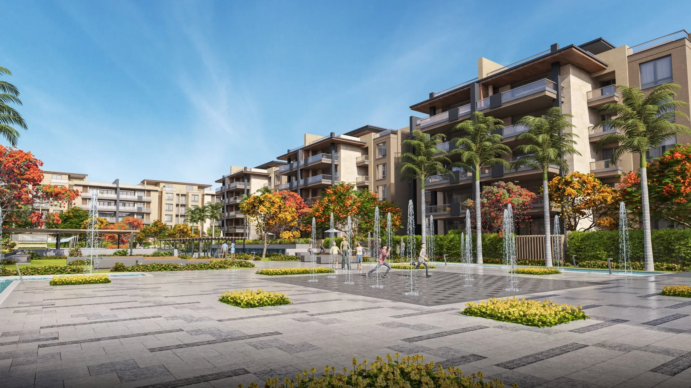 Apartment for sale in AZAD in New Cairo of 0 m² with 3 bedrooms