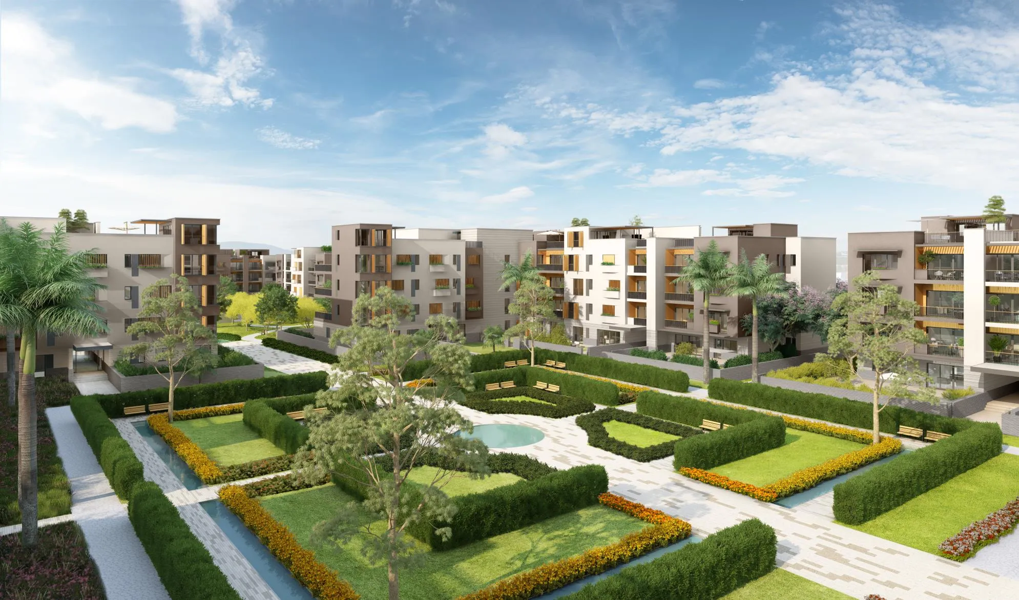 شقة للبيع في أبراج أيون في مدينة السادس من أكتوبر بمساحة 0 م² تتكون من 4 غرف