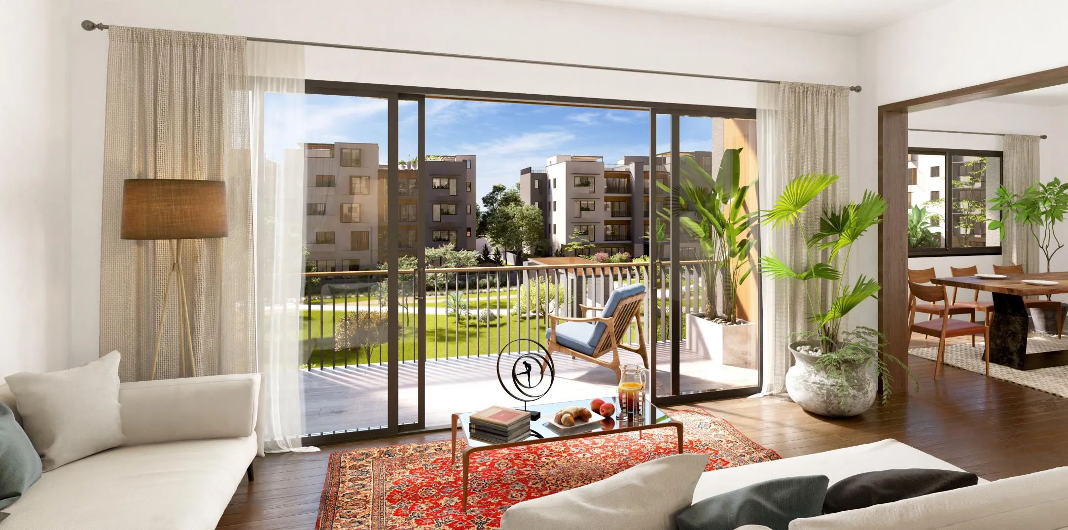 شقة للبيع في أبراج أيون في مدينة السادس من أكتوبر بمساحة 0 م² تتكون من 1 غرف