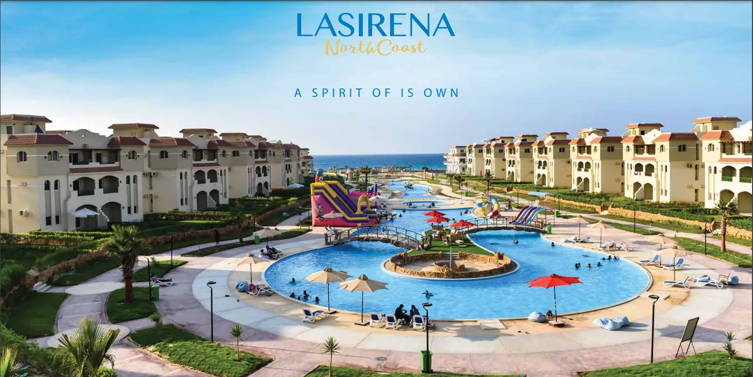 شقة للبيع في لاسيرينا الساحل الشمالي في الضبعة بمساحة 0 م² تتكون من 4 غرف