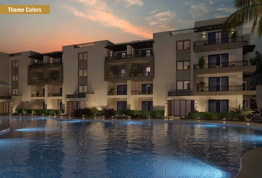 Apartment for sale in Bo Sands in Al Alamein of 0 m² with 3 bedrooms