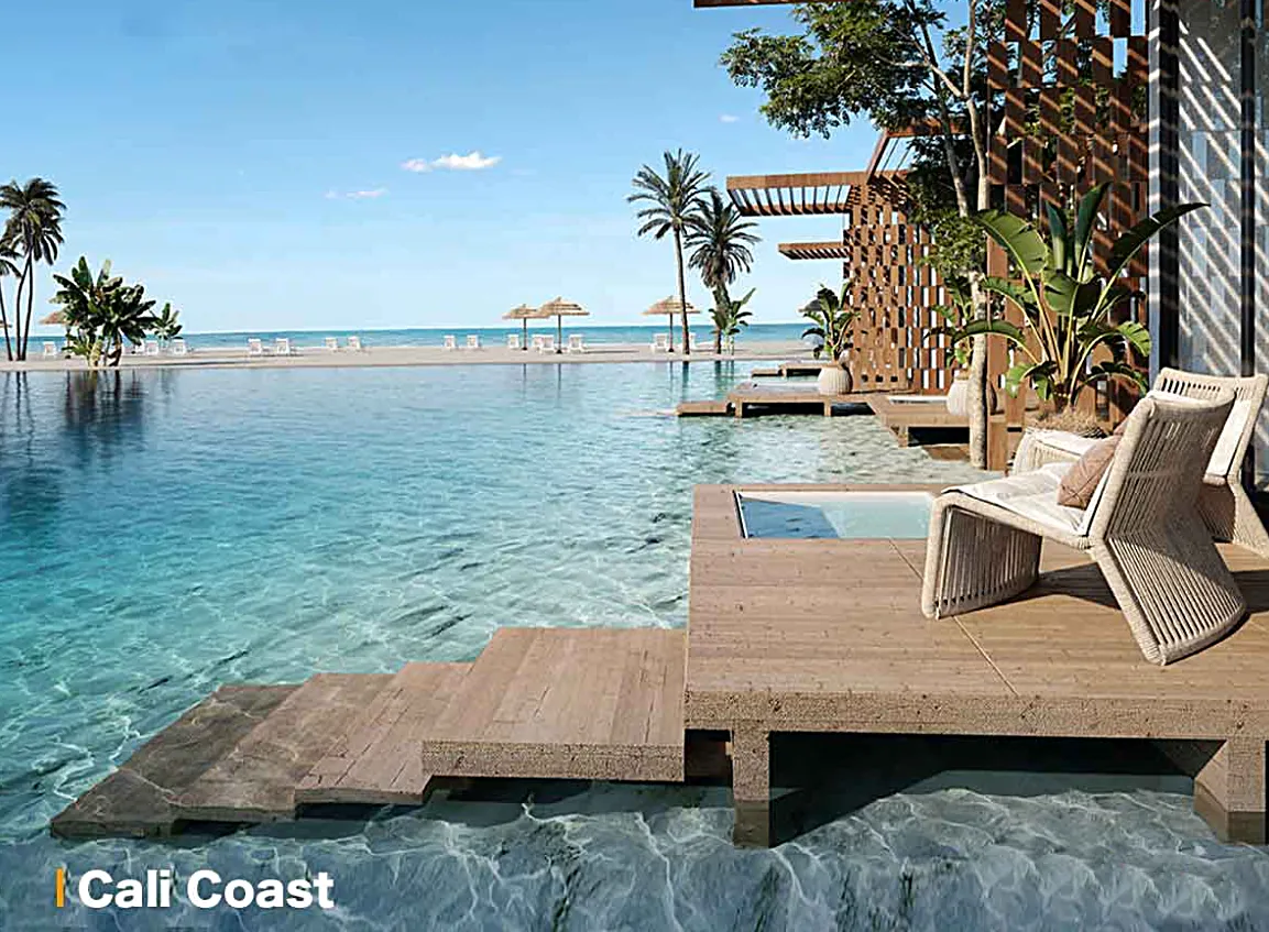 شاليه للبيع في كالي كوست رأس الحكمة في رأس الحكمة بمساحة 0 م² تتكون من 3 غرف