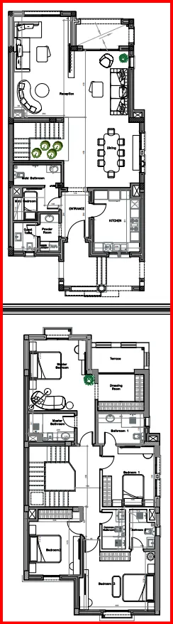 Townhouse for sale in City Gate in New Cairo of 0 m² with 4 bedrooms