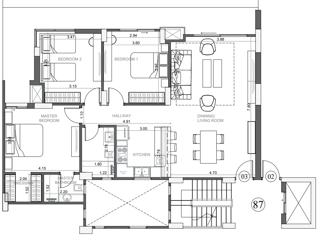 Apartment for sale in El Patio Oro in New Cairo of 0 m² with 0 bedrooms